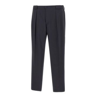 BRIGLIA 1949 Straight Trousers, male, Blue, Size: XS Portobello Trousers