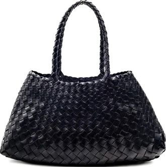Dragon Diffusion Leren shopper - Zwart