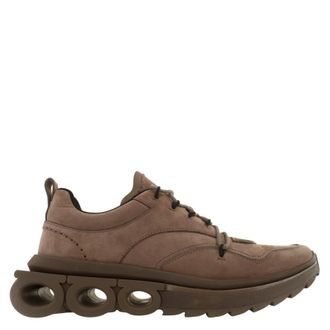 Ferragamo Nima Nubuk Running Sneakers, Size 9