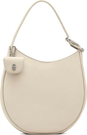 Marc Jacobs Borsa a spalla The Leather Crescent Large Dual - Toni neutri