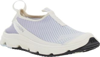 Salomon Unisex Light Blue Slip-On Sneakers With Mesh Design Fabric Trainers