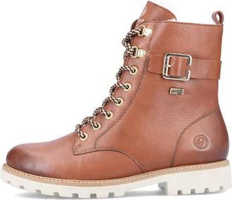 Remonte Schn&uuml;rstiefelette D8475 - Dames - Schoenen - Bruin - Maat: 42 EU Wol