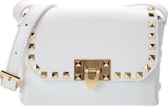 Persaman New York Alessia Studded Leather Crossbody