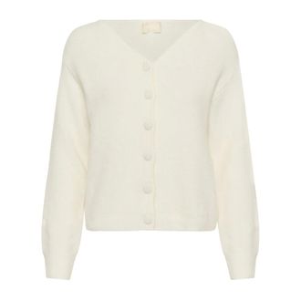 Soaked In Luxury Cardigans, female, White, Size: 2XL Cardigans
