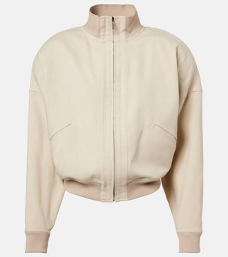 Gucci Chaqueta bomber de popel&iacute;n de algod&oacute;n