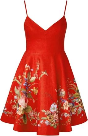 Zimmermann Dames, Jurken, Rood, Maat: S Katoen