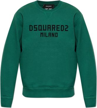 Dsquared2 Uomo, Felpe, Verde, XL, new