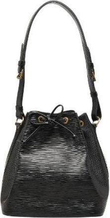 Louis Vuitton Pre-owned Vintage Schoudertas - Dames - Vintage Schoudertas - Zwart - ONE Size - Leer - Vintage