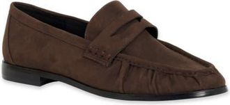 Shushop Tokyo Loafer in Brown Suede at Nordstrom, Size 8.5