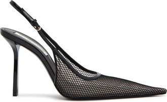 Victoria Beckham 100 Mesh Slingback Pumps - Black