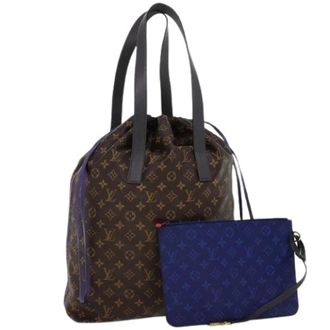 Louis Vuitton Pre-owned Cabas Light Tote Bag - Heren - Pre-owned - Bruin - Maat: ONE Size