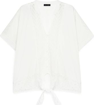 Fiorella Rubino Blouses - Dames - Blouses - Wit - XL - Overhemden