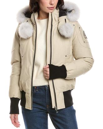 Moose Knuckles Original Debbie Bomber Jacket