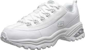 Skechers Sport Womens Premium Sneaker, White, 7.5 EE - Extra Wide