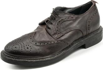 Moma Bristol Kurni Ebano - Heren - Veterschoenen - Bruin - 43 EU - Schoenen