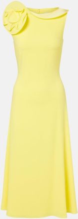 Roland Mouret Floral-appliqu&eacute; cocktail dress