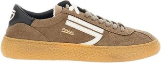 Puraai Sneakers - Heren - Sneakers - Bruin - 43 EU - Leer - Schoenen