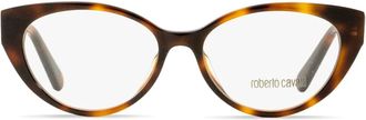 Roberto Cavalli RC5106 tortoiseshell cat-eye glasses - women - Acetate - One Size - Brown