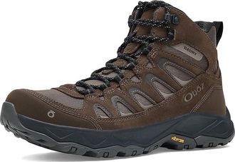 Oboz Footwear Sawtooth Ascent Mid B-dry Mens Hiking Boots Classic Brown : 10.5 D - Medium, Leather