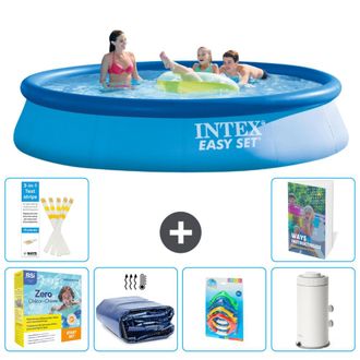 Intex Piscina Easy Set Redonda - 396x84 Cm - 7-piezas S7