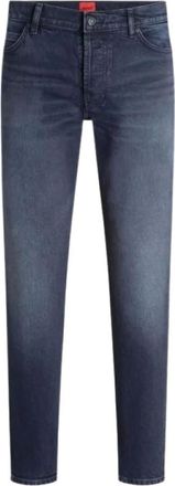 HUGO BOSS Jeans, Heren, Blauw, W33, Slim-fit Jeans
