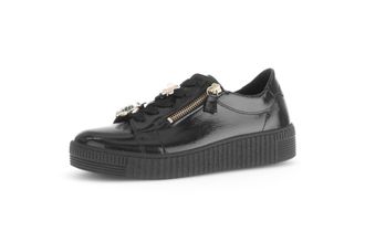 Gabor Wisdom Talma Black Patent Womens Trainers 73.339.97