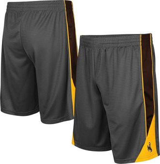 Colosseum Mens Colosseum Charcoal Wyoming Cowboys Turnover Shorts at Nordstrom, Size Small