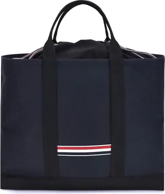 Thom Browne Medium Tool Tote W/ Drawstring Opening I