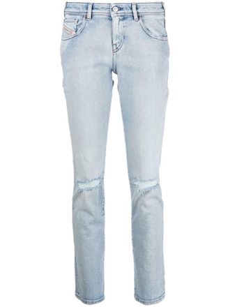 Diesel Slim-fit jeans - Blauw