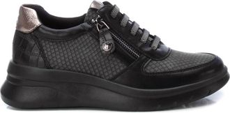 Xti Womens Casual Sneakers In Black