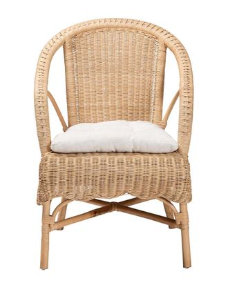 Baxton Studio Reinu Rattan Dining Chair