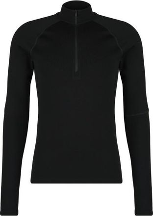 Icebreaker 300 Merinofine Polar L/S Half Zip Merinounterwäsche für Herren | schwarz
