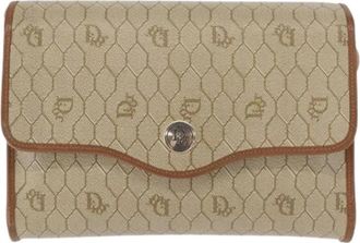 Dior Pre-owned Cross Body Bags, female, Beige, Size: ONE SIZE Pre-owned Vintage Cross Body Bag