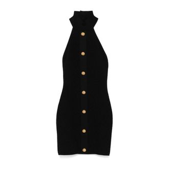 Balmain Mujer, Vestidos, Negro, Talla: M