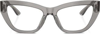 Dolce & Gabbana Eyewear Occhiali cat-eye - Grigio