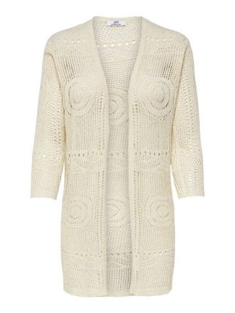 JdY Damen Strickcardigan - Langarm Knopfcardigan Mit Perlenverzierung