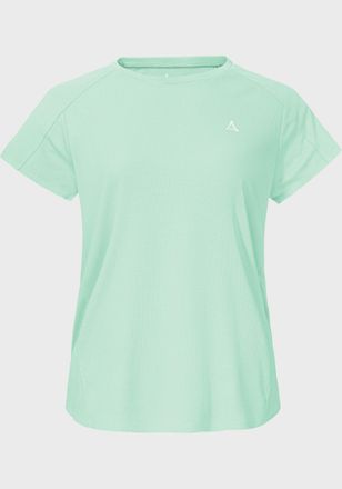 Sch&ouml;ffel Funktionsshirt SCH&Ouml;FFEL Hiking T Shirt Style Grunas WMS, Damen, Gr. 36, gr&uuml;n (6205, gr&uuml;n), Oberstoff: 100% Polyester, Rundhals, Shirts Funktionsshirt