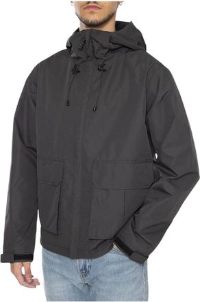 Only & Sons Hooded Jacket - Heren - Windbreakers - Grijs - L - Fitness