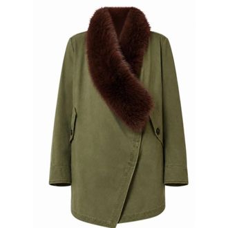 Liu Jo LIU JO White Cappotti - - Jackets - Donna - Verde - L