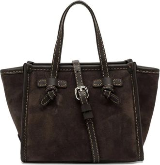 Gianni Chiarini Geknoopte su&egrave;de shopper - Bruin