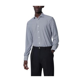 Xacus Active Shirt 558Ml - Heren - Overhemden - Blauw - Maat: L Leer