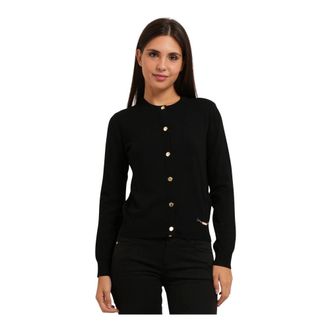 Gaud&igrave; C&aacute;rdigan con cierre de bot&oacute;n dorado - Knitwear - Mujer - Negro - S