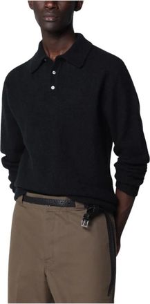 Roberto Collina Hombre, Jerseys, Negro, Talla: M