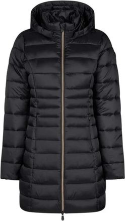 Save The Duck Reese Coat - Dames - Winterjassen - Zwart - M/L - Leer - Jassen