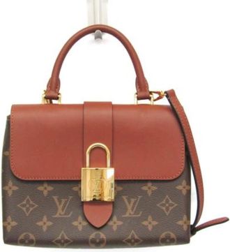 Louis Vuitton Pre-owned Vintage Canvas Handbag - Dames - Vintage Handtas - Bruin - ONE Size - Vintage
