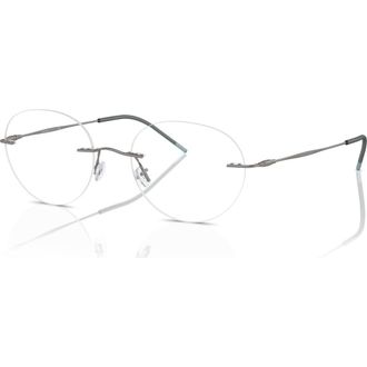 Giorgio Armani 52mm Phantos optical glasses in Grey at Nordstrom