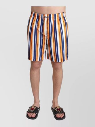 Dolce & Gabbana striped swim shorts