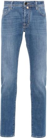 Jacob Cohen Nick slim-leg jeans - men - Elastane/Cotton/Polyester/Cotton - 34 - Blue