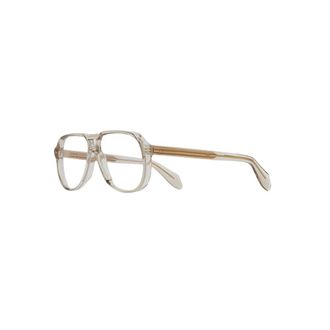 Cutler and Gross Glasses, female, Beige, 55 MM, Brown Optical Frames Stylish Womens Accessories