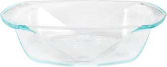 Gibson Soho Lounge Carnegie Hill 10 inch x 5.9 Inch x 2.6 Inch Tempered Glass Loaf Pan with Built-in Handles